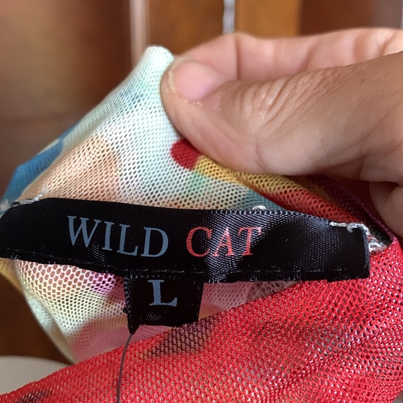 Wild Cat‎ mesh thong bodysuit. NWT. Retail 38 - Picture 5 of 6